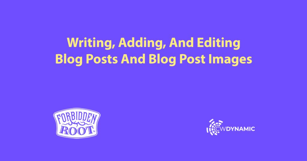 Tutorial - Blog Posts